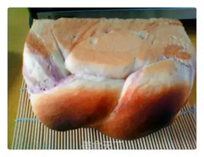 Make Purple potato marble toast step 16