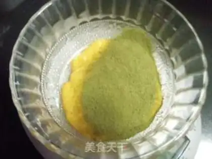 Make Matcha Red Bean Qi Feng step 4