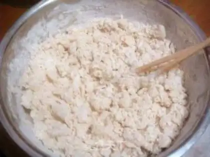 Make chopped green onion cake step 0