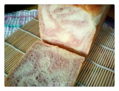 Make Purple potato marble toast step 18