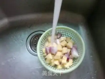Make Curry chicken rice step 6