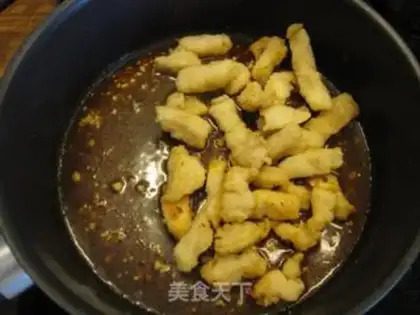 Make Fish in sesame tomato sauce step 10