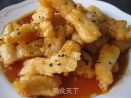 Make Fish in sesame tomato sauce step 11