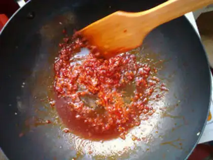 Make Fish-flavored long melon step 11
