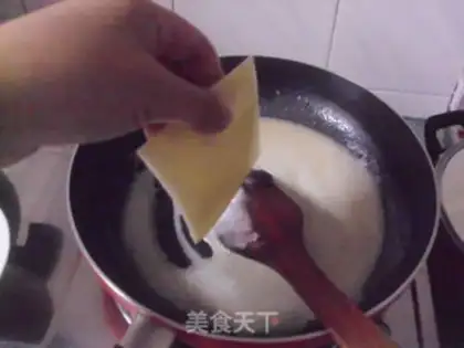 Make pasta with cheese and bacon step 8