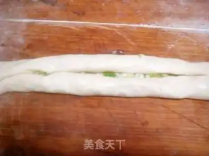Make chopped green onion cake step 5