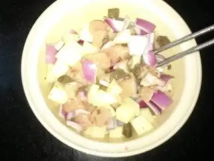 Make Curry chicken rice step 10