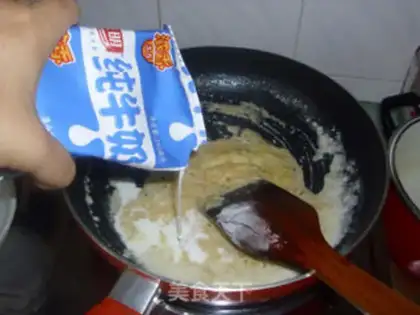 Make pasta with cheese and bacon step 9