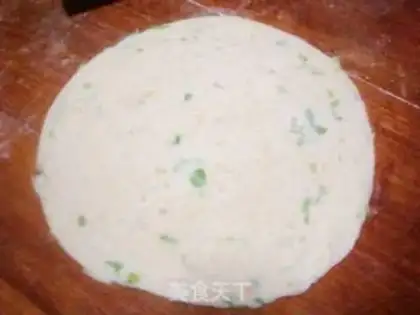 Make chopped green onion cake step 9
