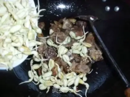 Make Longgu soil bean sprouts step 5
