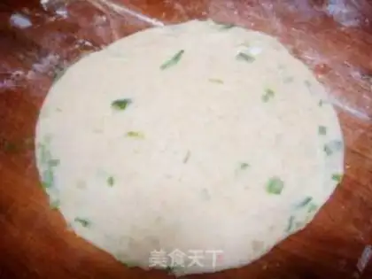 Make chopped green onion cake step 10