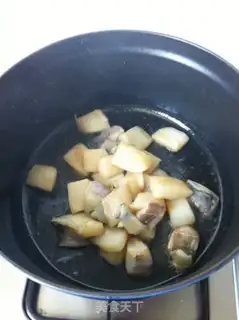 Make Cuttlefish baby cabbage step 4
