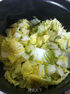 Make Cuttlefish baby cabbage step 6