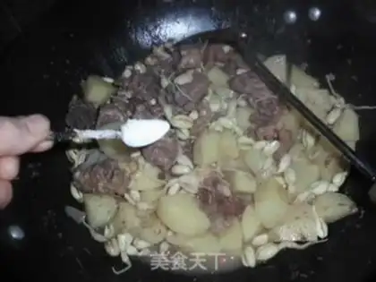 Make Longgu soil bean sprouts step 8