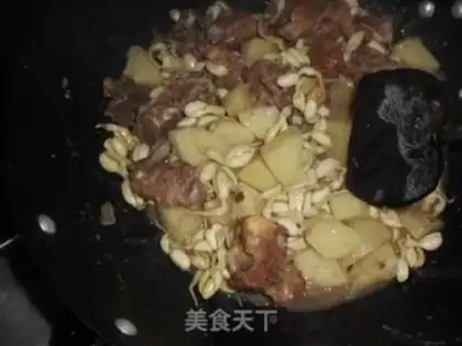 Make Longgu soil bean sprouts step 9