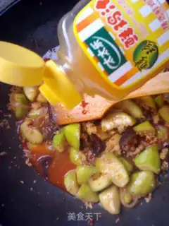 Make Fish-flavored long melon step 21