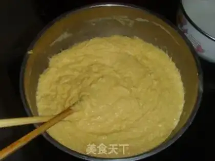 Make cornflour pancakes step 4