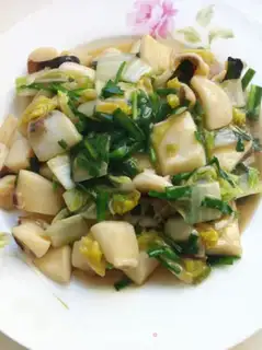 Make Cuttlefish baby cabbage step 8