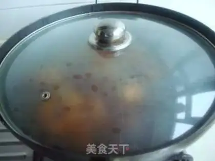 Make Braised chicken noodles step 7