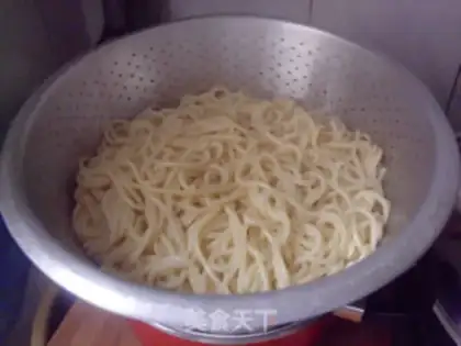 Make pasta with cheese and bacon step 16