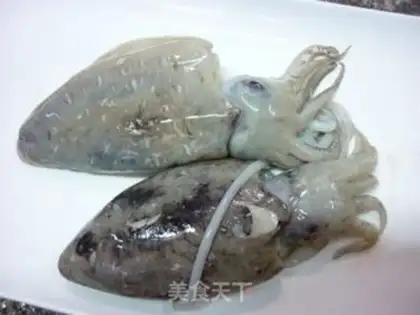 Make Sauce fried cuttlefish flower step 0
