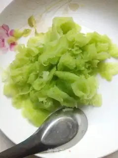 Make Shrimp tiger boiled radish minced step 7