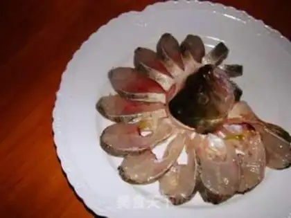 Make steamed bass step 2
