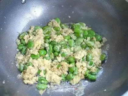 Make egg broad bean step 6