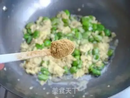 Make egg broad bean step 7
