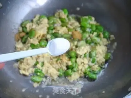 Make egg broad bean step 9