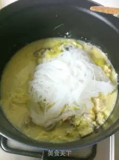Make Shrimp tiger boiled radish minced step 12