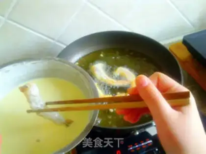 Make Fried shrimps and fried vegetables step 11