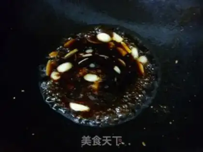 Make Sauce fried cuttlefish flower step 9