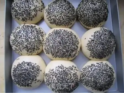 Make Black sesame meal bag step 10