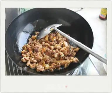 Make stir-fried chicken step 5