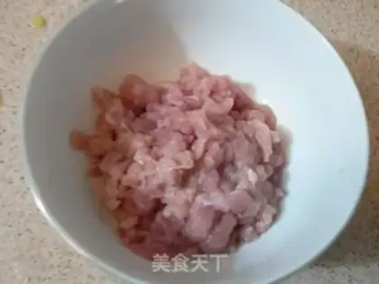 Make Dry stir-fried green beans with minced pork step 2
