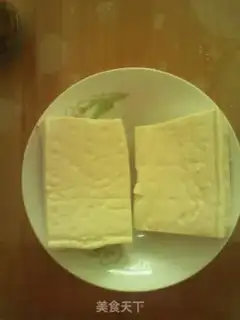 Make Hot and sour tofu step 1