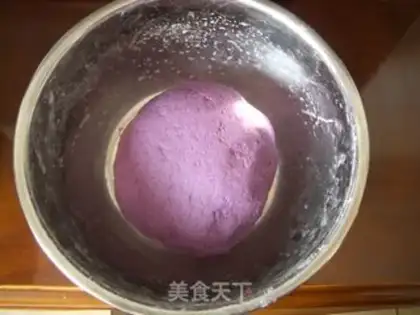 Make Purple sweet potato flower step 3
