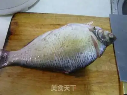 Make Chop pepper peacock opening screen fish step 4