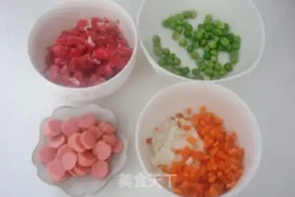 Make Pepper beef rice step 1