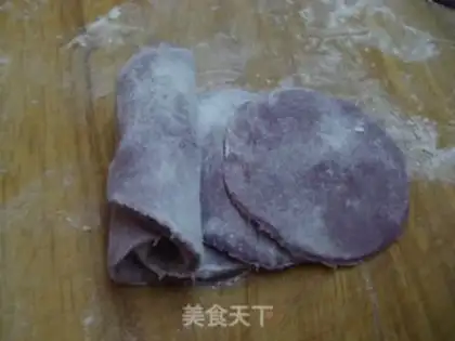 Make Purple sweet potato flower step 6