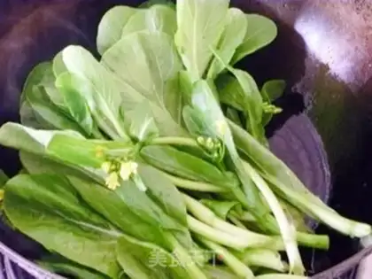 Make Garlic and cabbage heart step 3