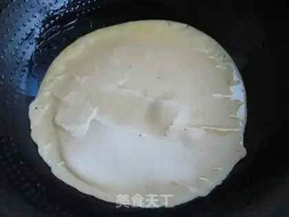 Make fried dough stick version pancake fruit step 4