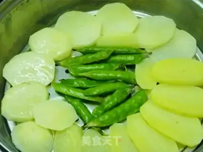 Make Colorful mashed potato salad step 2