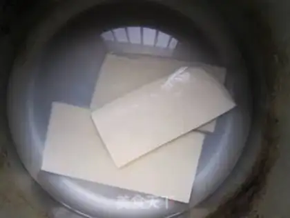 Make Cold dried tofu step 3