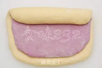 Make Two-color sweet potato toast step 9