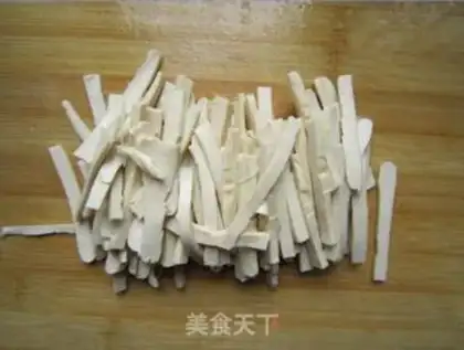 Make Cold dried tofu step 4