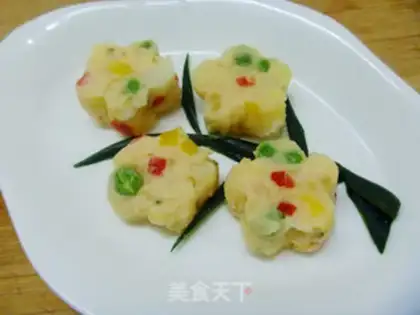 Make Colorful mashed potato salad step 7