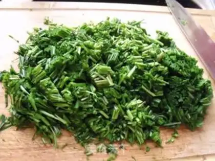 Make Vegetarian dumplings step 3