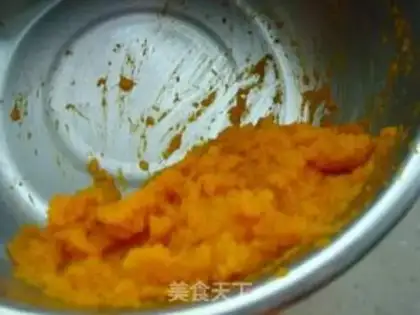 Make Sesame-scented pumpkin cake step 3